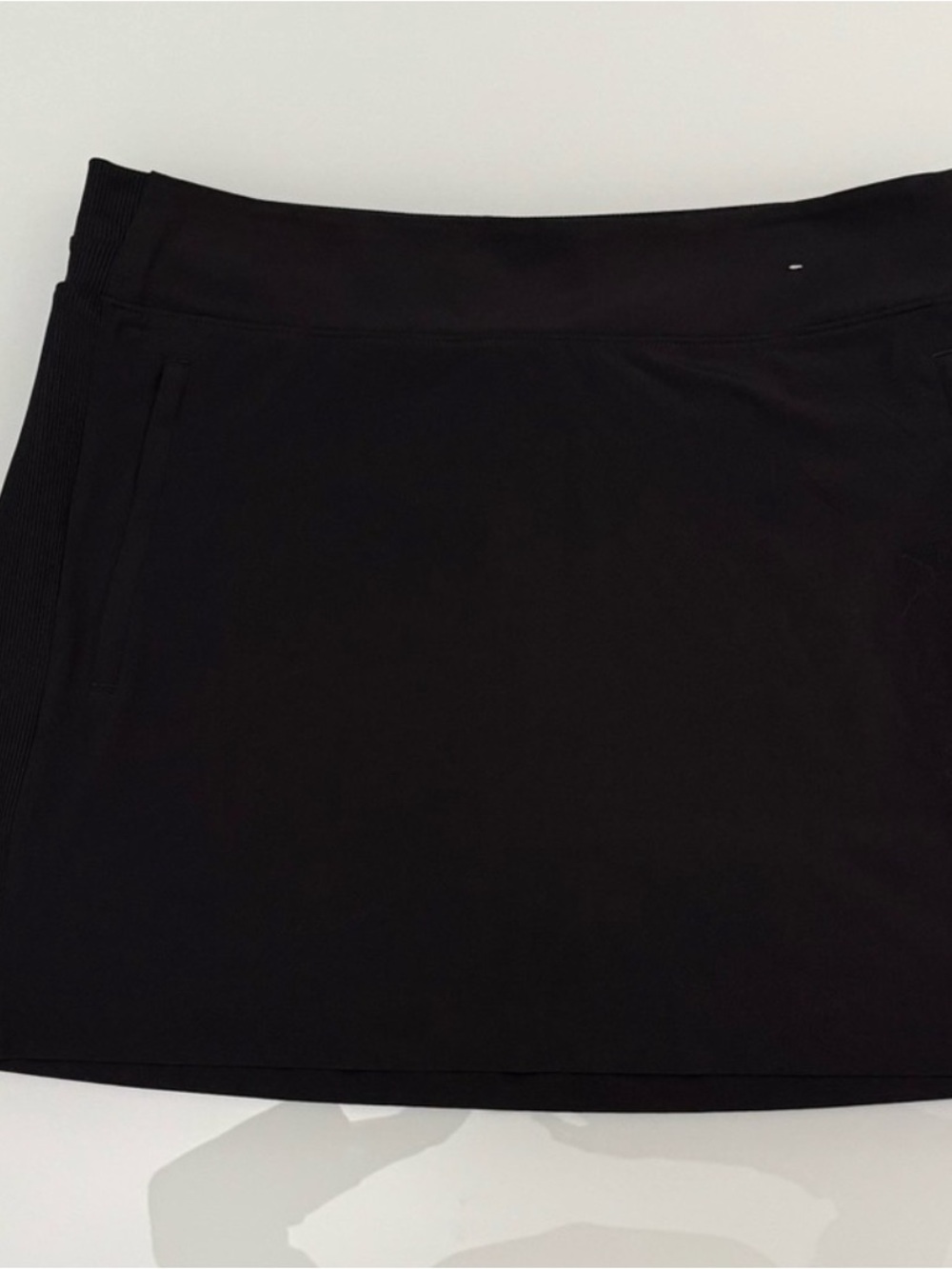 Black Women's Skort with Built-In Shorts